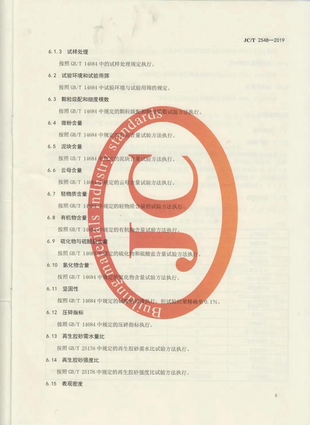 建筑固廢再生砂粉怎么用,行業標準來幫你!